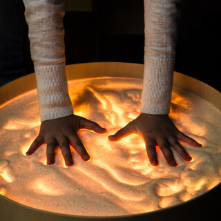 Magic Light Table - Colourful Sensory Toy