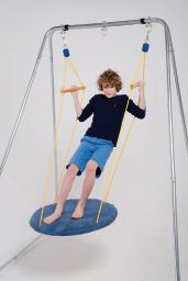 Carpeted Circular Platform - Indoor Swing Sensory Toy Carpeted Circular Platform - Indoor Swing Sensory Toy