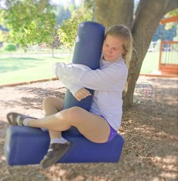 Suspended Padded T-Bar Swing