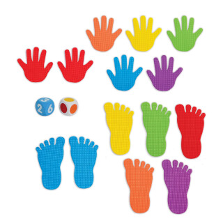 Hand & Foot Marker Set For Gross Motor & Balance Skills - ON BACKORDER