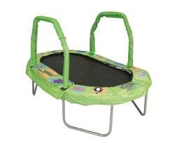 Mini Oval Trampoline-Green
