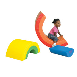 Rainbow Arch Trio - Gross Motor Soft Play
