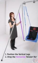 Foldaway Swing Frame - Heavy Duty Swings Foldaway Swing Frame - Heavy Duty Swings
