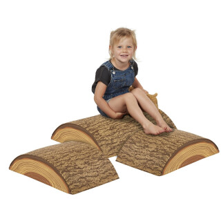 SoftZone Tree Log Climber Set - 3 Piece - Drop Ship - Free Shipping