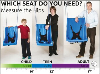 All Ages, Full Support Swing Seats