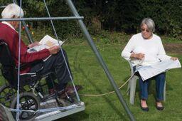 Wheelchair Platform Swing & Frame