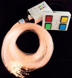 Wireless Controlled Fiber Optic Spray