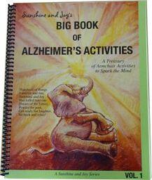 Alzheimer's Activities Book