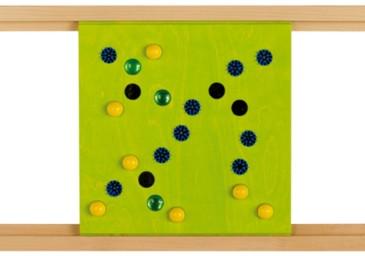 Brushes, Balls, and Mirrors Sensory Wall Activity Panel Brushes, Balls, and Mirrors Sensory Wall Activity Panel