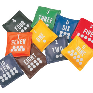 Numbered Bean Bags - LIMITED SUPPLY