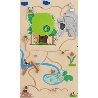 Forest Sensory Wall Panel - Drop Ship
