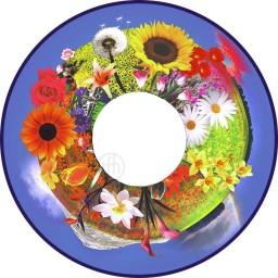 Projector Effects Wheel, Grandmas Flower Garden Projector Effects Wheel, Grandmas Flower Garden