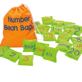 Numbered Bean Bags - LIMITED SUPPLY