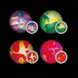 Effekthjul Spaceprojektor - 4 st vätskehjul