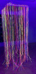 Fibre Optic, UV Waterfall, Ceiling Suspended Fibre Optic, UV Waterfall, Ceiling Suspended