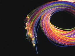UV Fiberoptik 100 trådar 2 m inkl ljuskälla