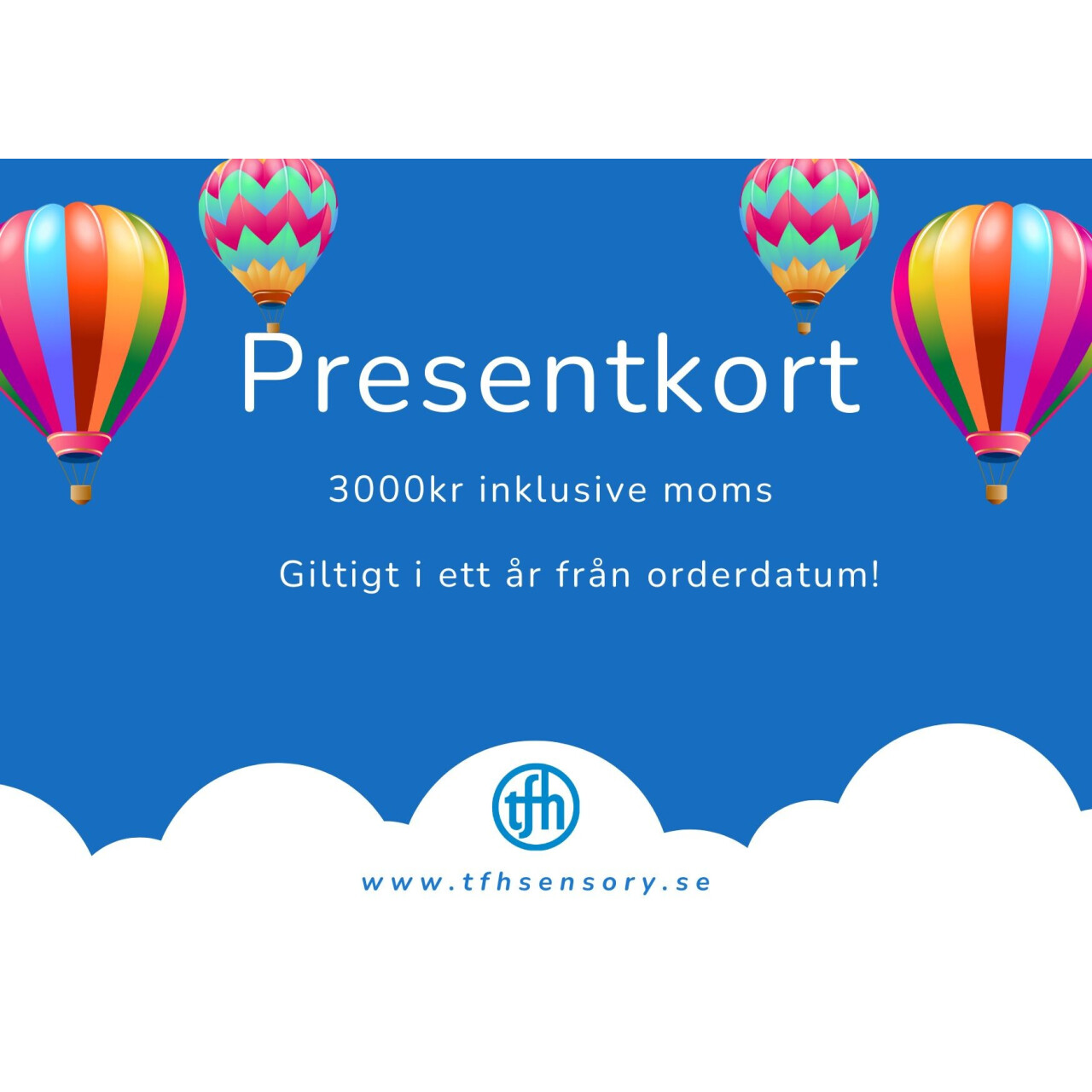 Presentkort - 3000kr