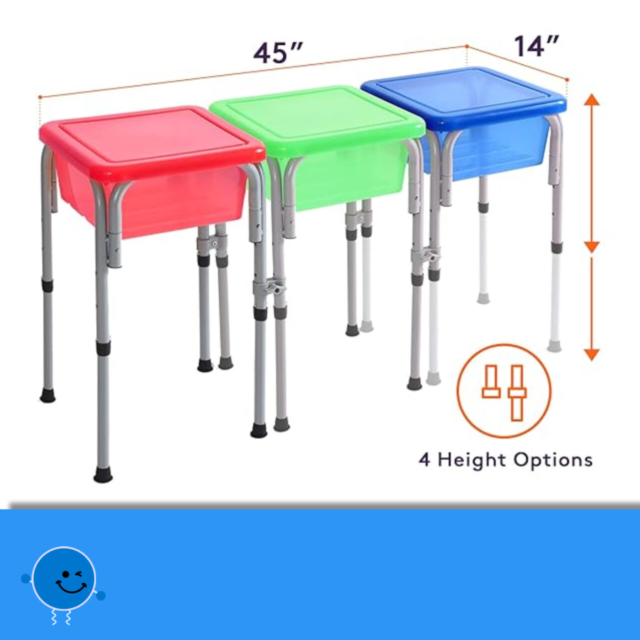 Sensory Activity Tables - Set of 3