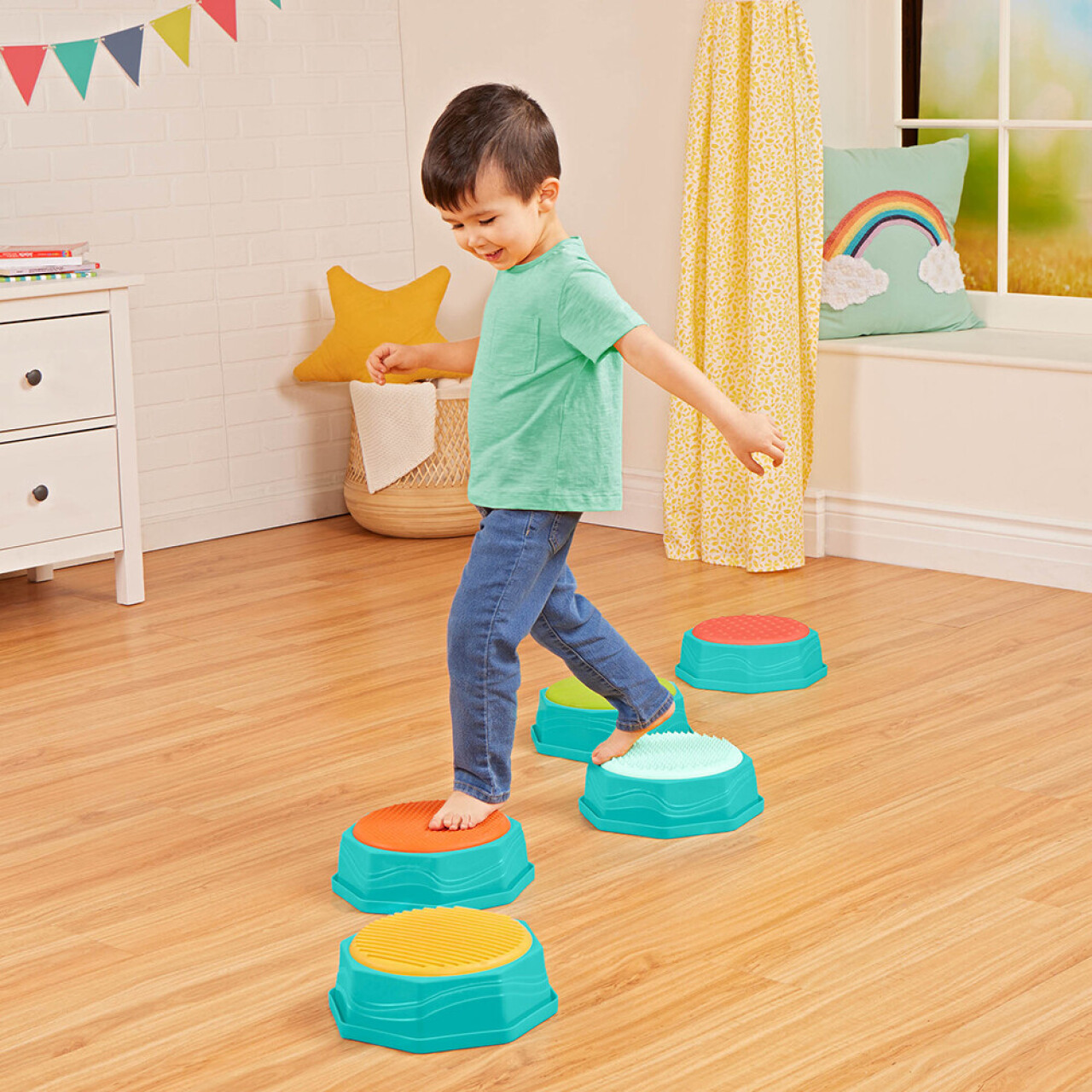 Balance & Hop Stepping Stones