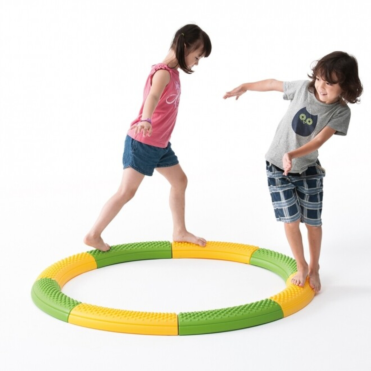 Tactile Sensory Curved Balance Boards - 8pc.