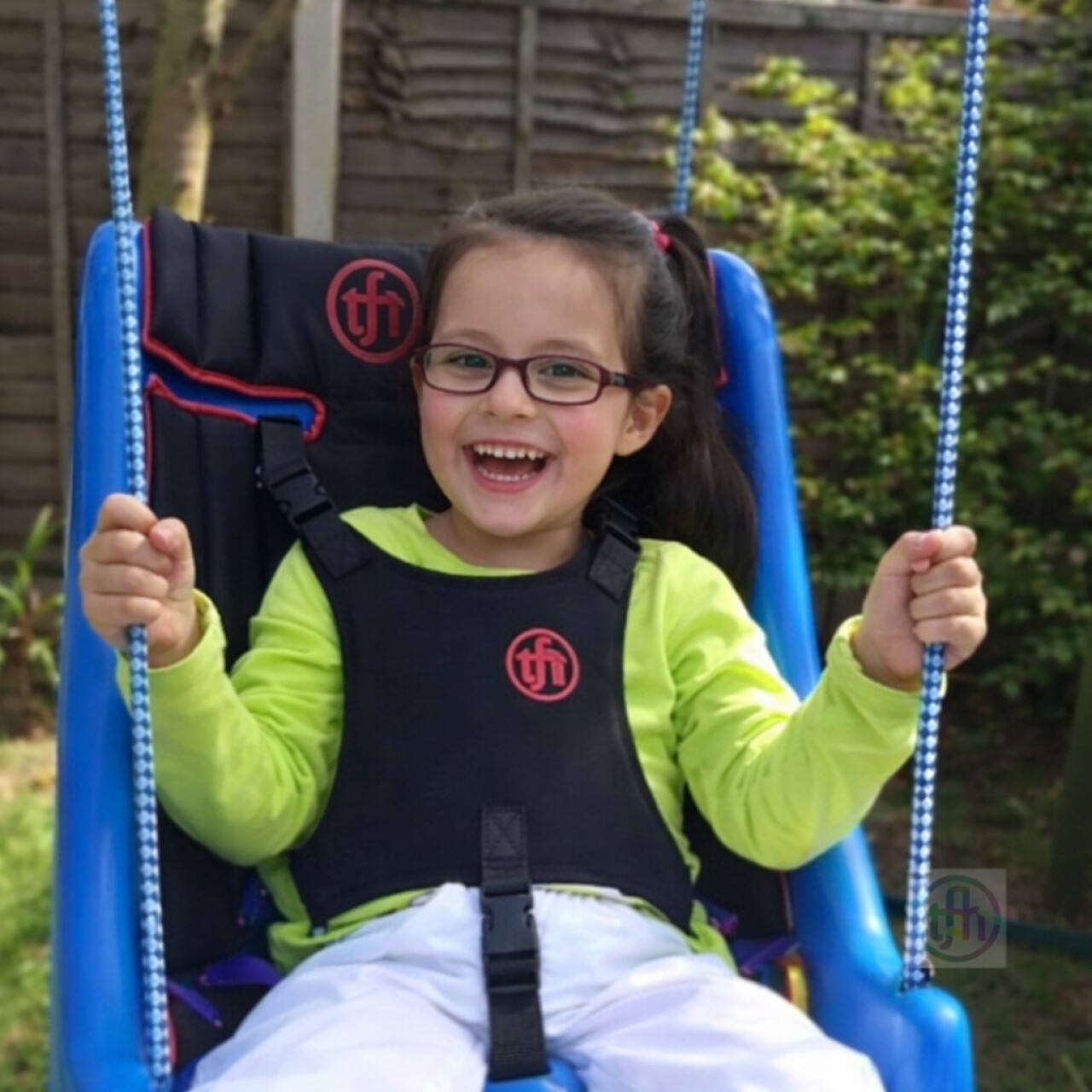 High Back Full Support Swings