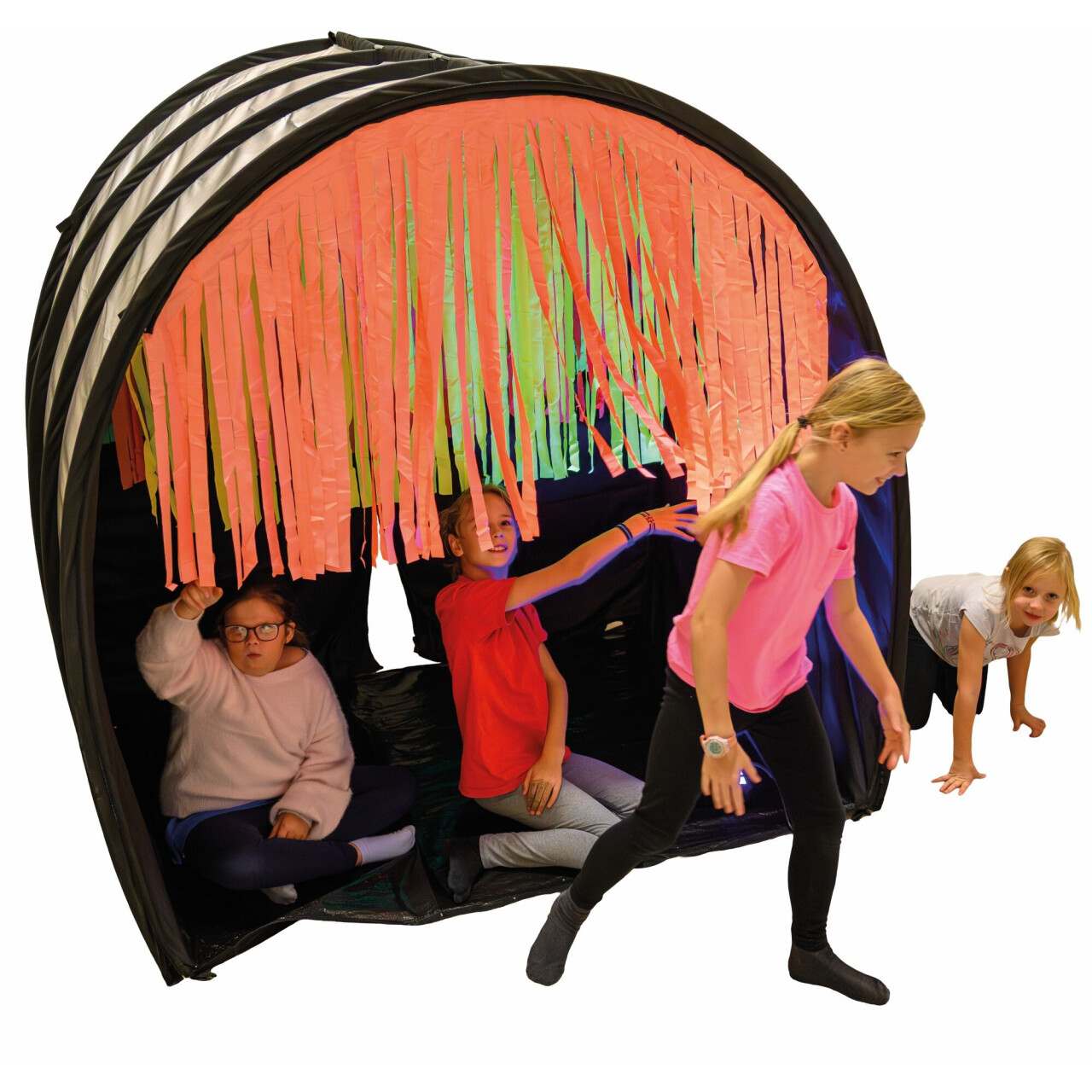 Mörklagd Tunnel flourecerande