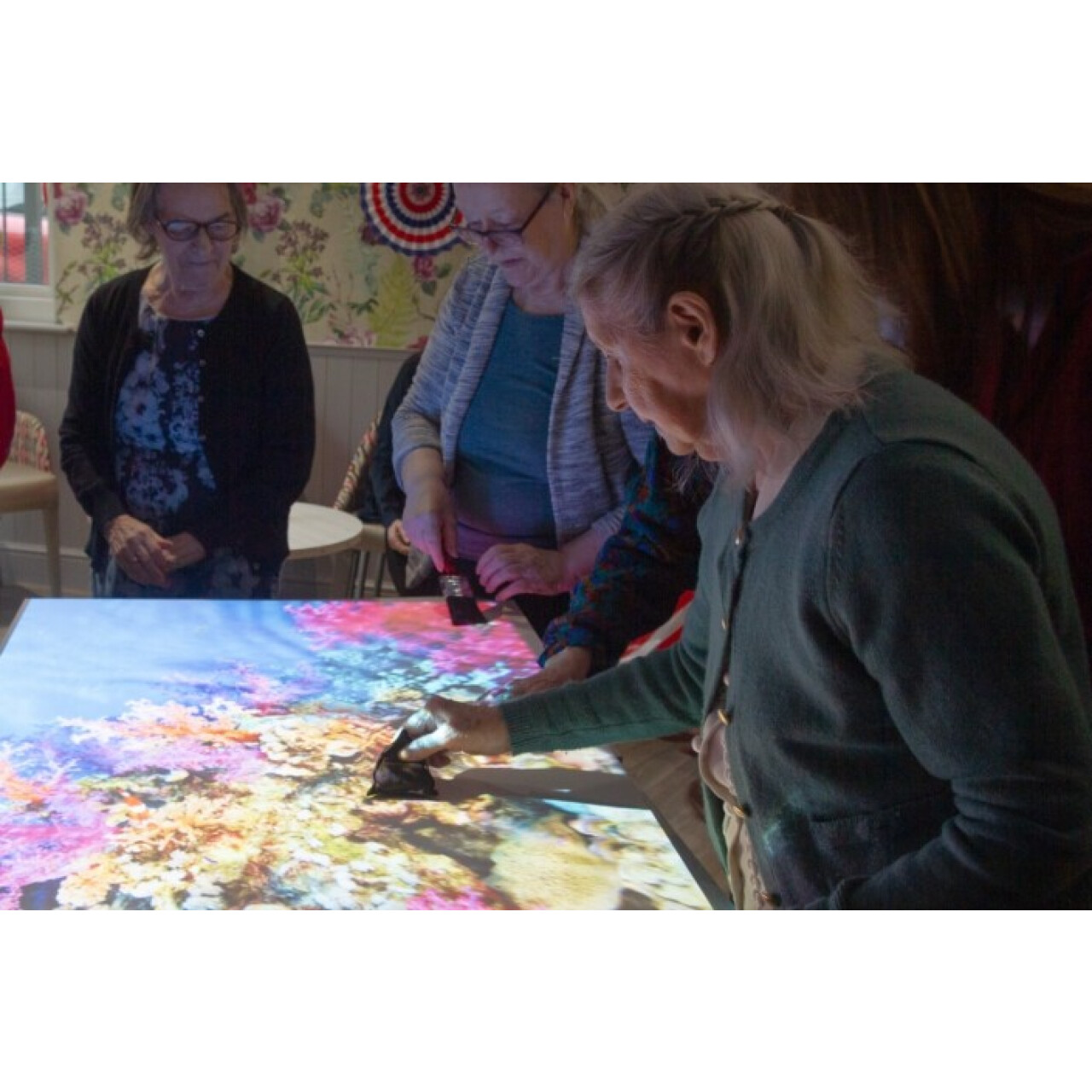 Budii Eldercare Interactive Activity Projector Unit