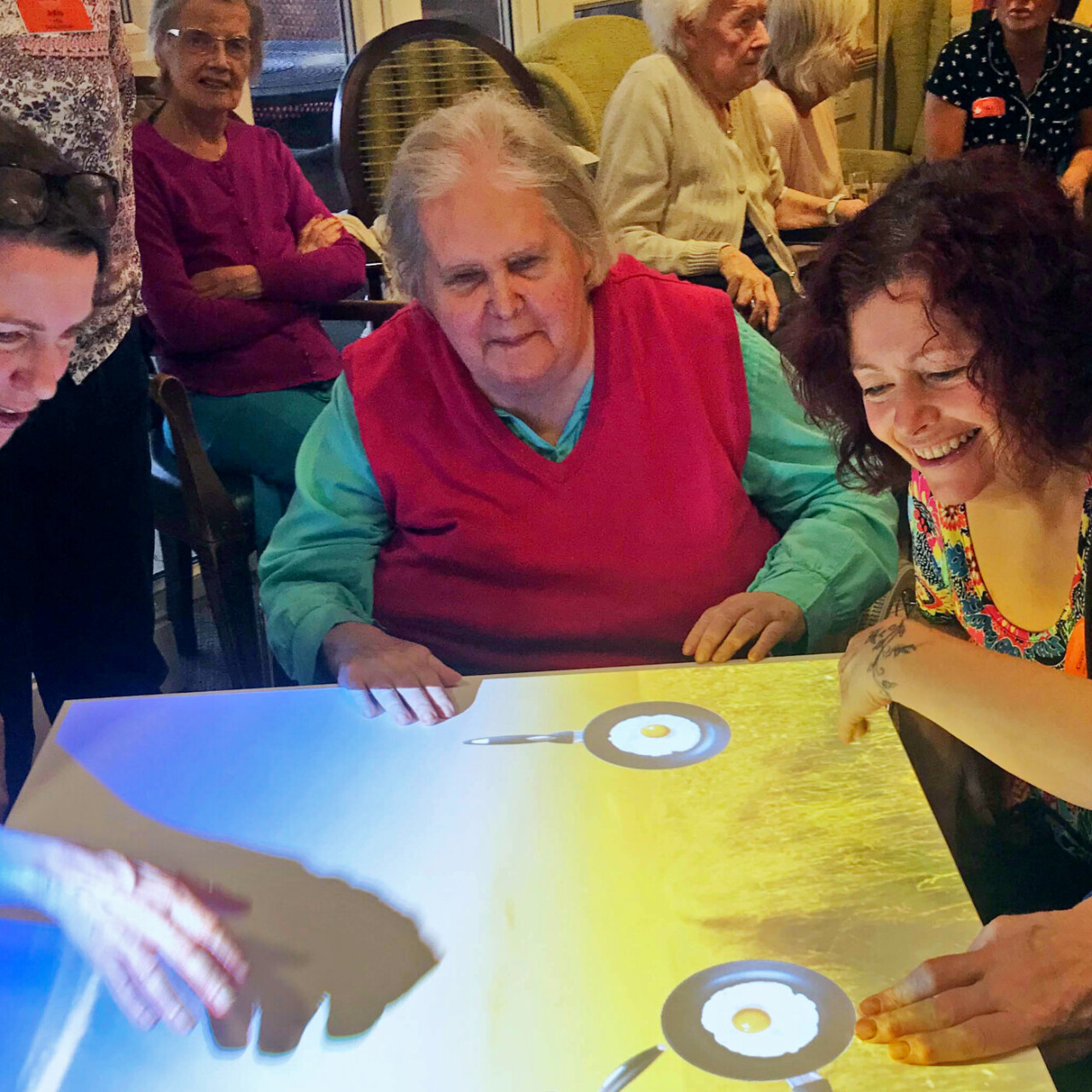 Budii Eldercare Interactive Activity Projector Unit