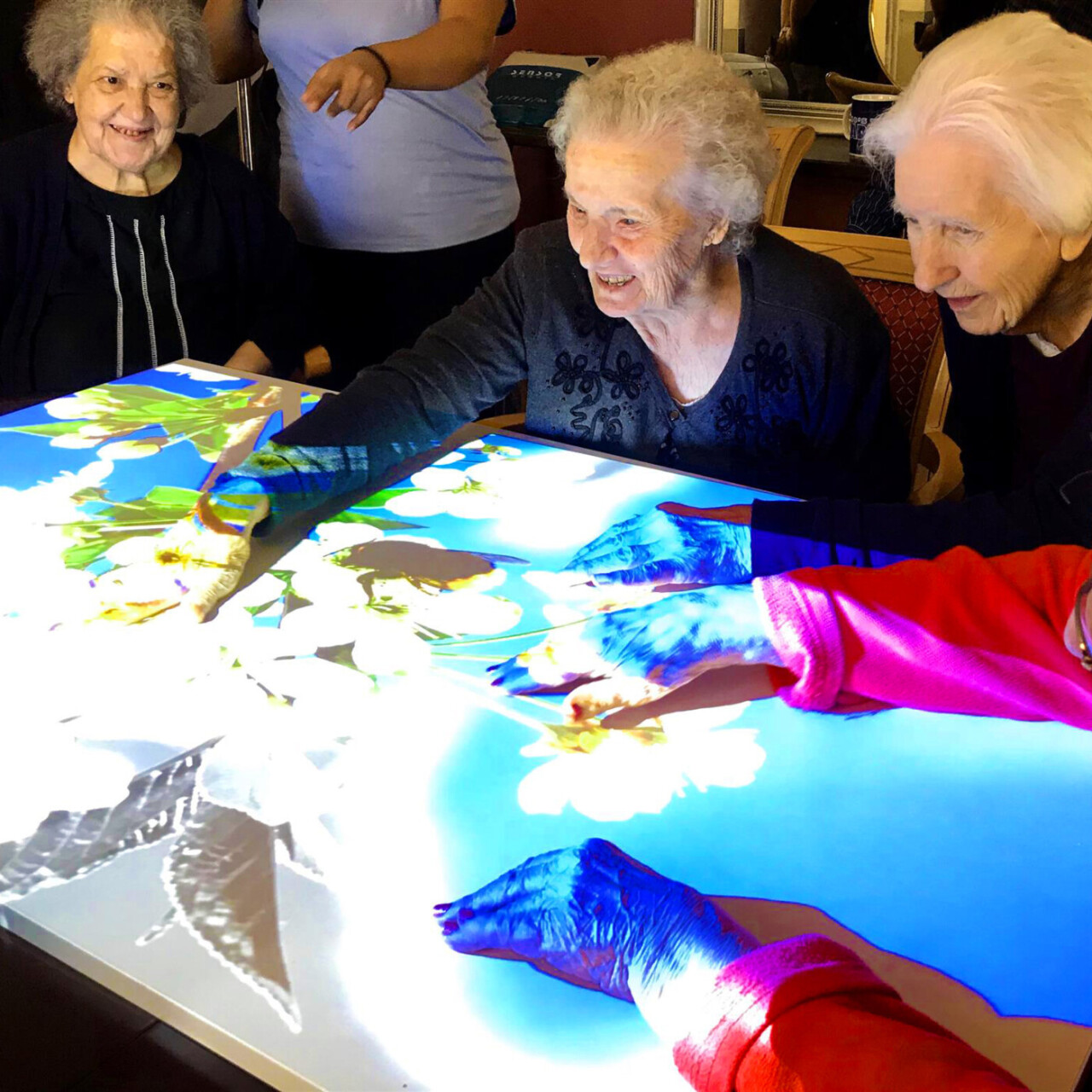 Budii Eldercare Interactive Activity Projector Unit