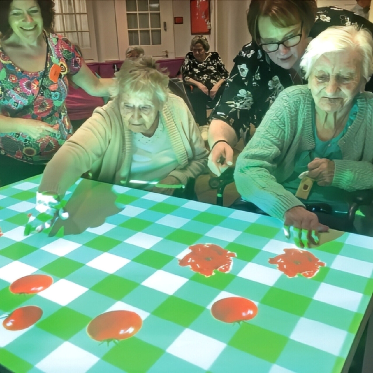 Budii Eldercare Interactive Activity Projector Unit