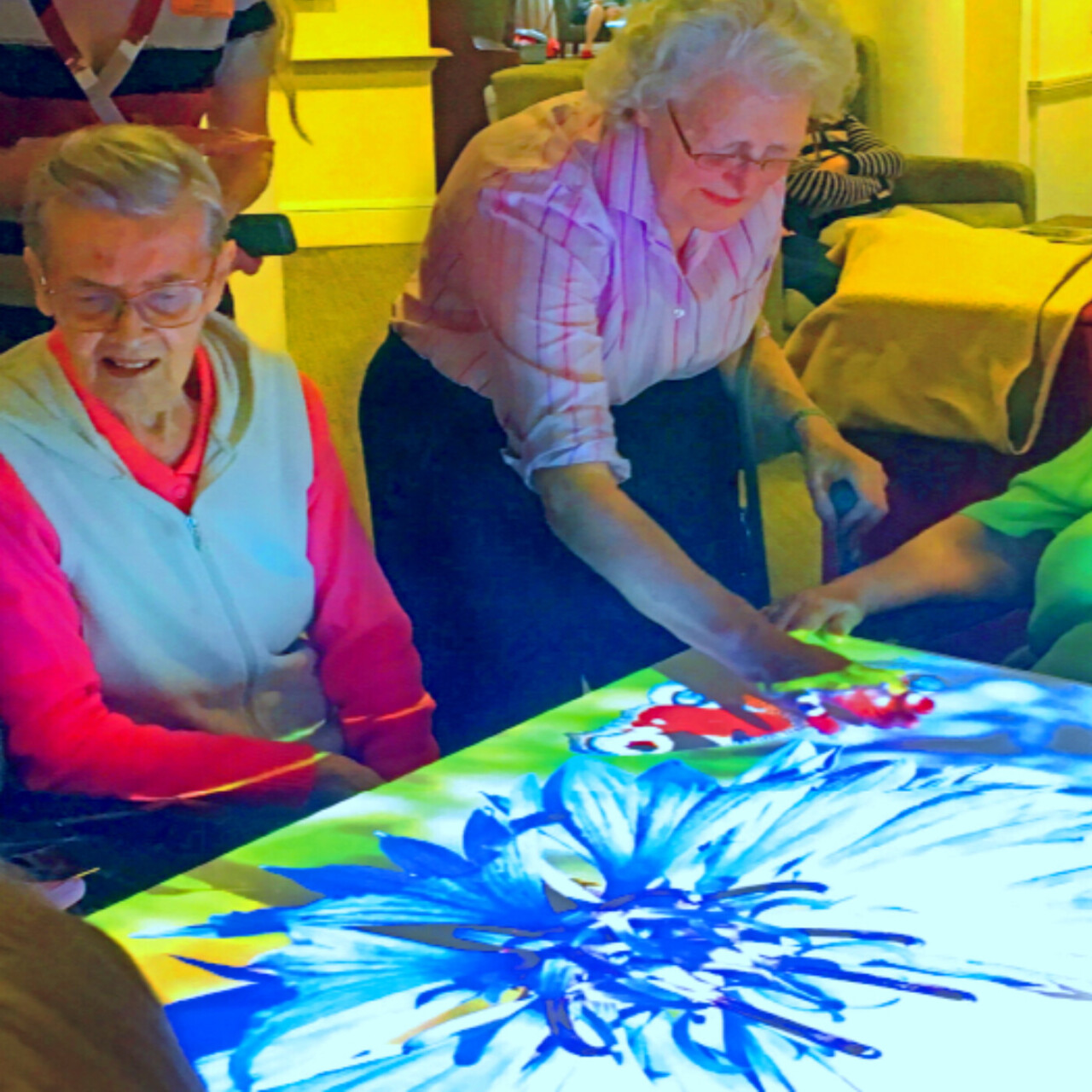 Budii Eldercare Interactive Activity Projector Unit