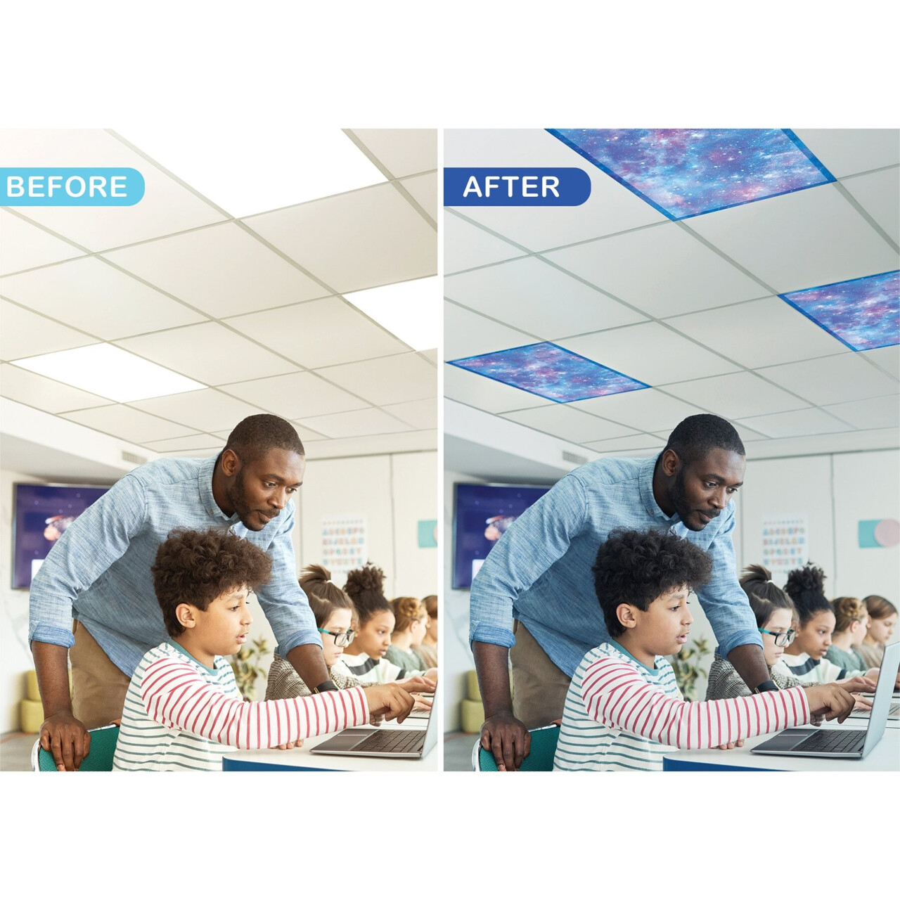 Calming Light Filters - Deep Space