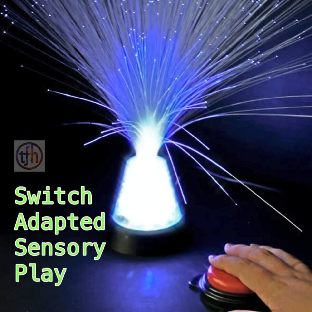 Fiber Optic Light Plume Reward - Switch Adapted