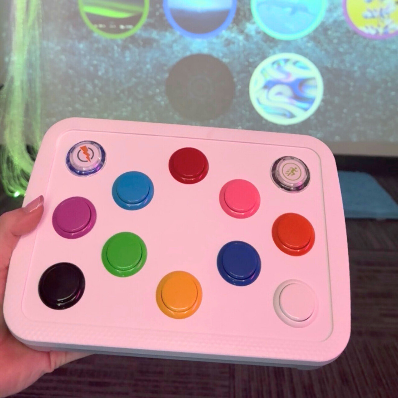 Firework Controller Colour Control Panel