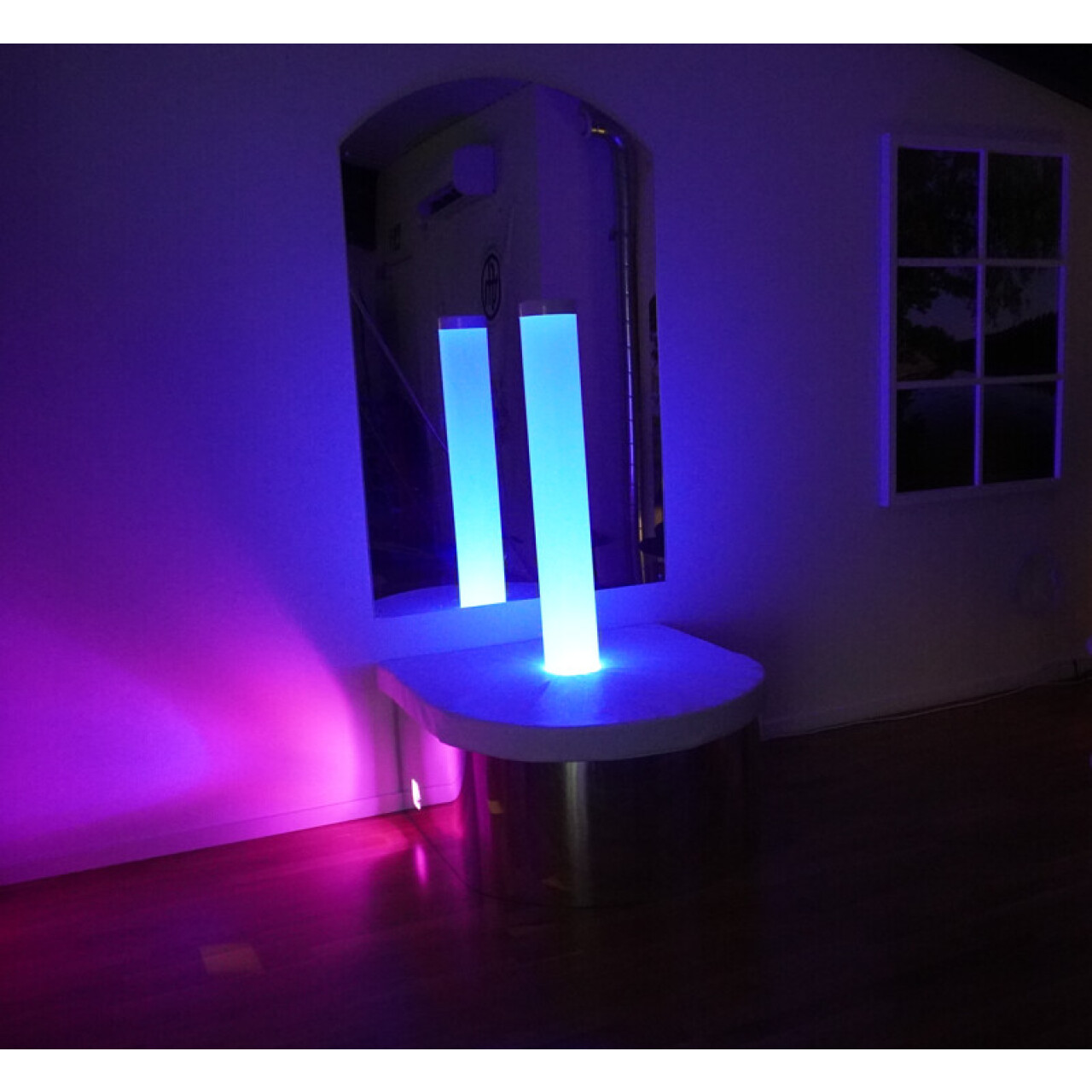 Ovalt Podie Vit 15 cm