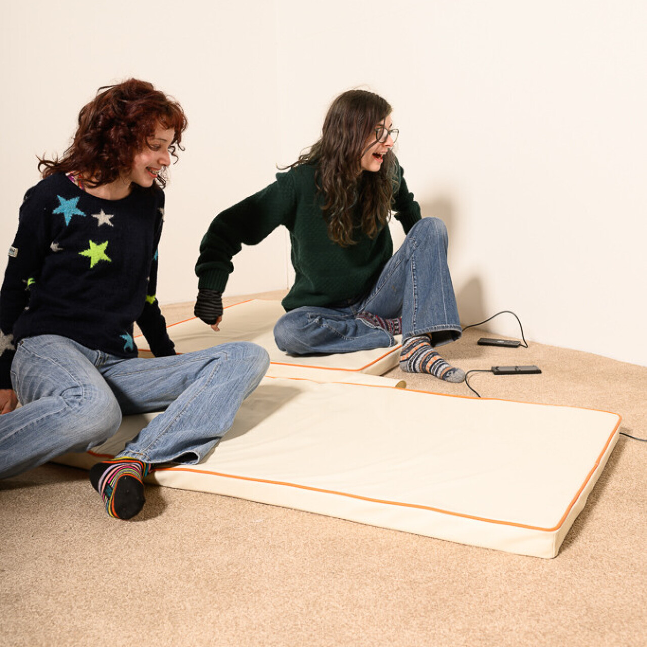 Fyrkantig Vibrerande Golvmadrass